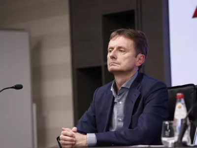 16, May, 2023, Belgrade - The President of the Republic of Serbia and the President of the Serbian Progressive Party, Aleksandar Vucic, held a media conference after the party's presidency. Darko Glisic. Photo: Amir Hamzagic/ATAImages16, maj, 2023, Beograd - Predsednik Republike Srbije i predsednik Srpske napredne stranke Aleksandar Vucic je odrzao konferenciju za medije nakon predsednistva stranke. Photo: Amir Hamzagic/ATAImages Photo: Amir Hamzagic/ATA Images/PIXSELL