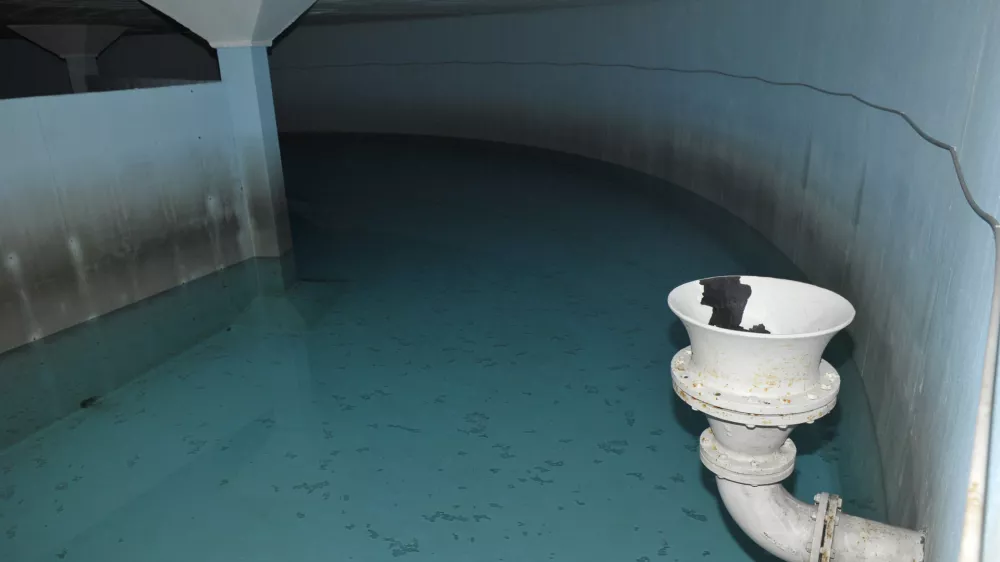 vodohran Pržan- Javno podjetje Vodovod - Kanalizacija (VO-KA),  //FOTO: Tomaž Zajel&scaron;nik