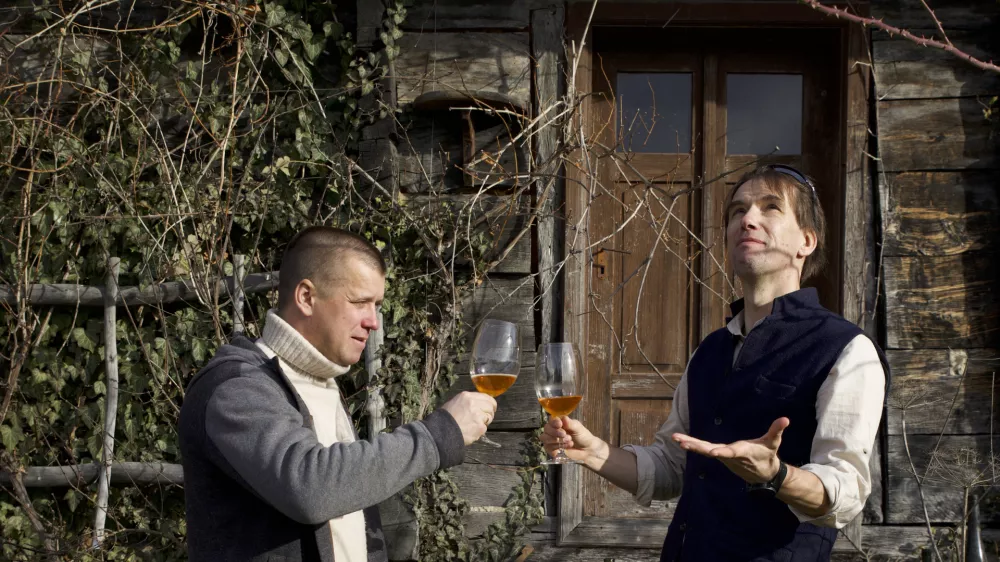 Sergej (levo) in Aleksij Skrbin (desno) 