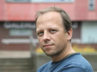 - 27.10.2023 &ndash; Miha Turk, novinar Dnevnik//FOTO: Tomaž Skale