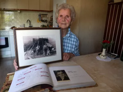 91-letnica o težkem, a bogatem življenju: Življenje med apnom in planino