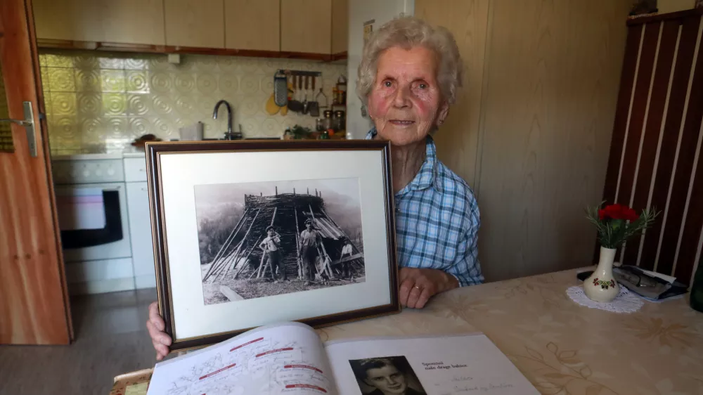 91-letnica o težkem, a bogatem življenju: Življenje med apnom in planino