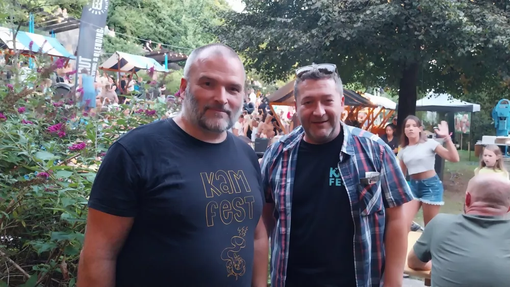 Goran Zavr&scaron;nik in Rok Kosec