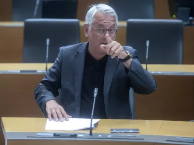 Matjaž Han- 07.07.2025 - začetek redne seje DZ s poslanskimi vpra&scaron;anji ministrskemu zboru; DZ, velika dvorana, &Scaron;ubičeva 4, LJUBLJANA​//FOTO: Jaka Gasar