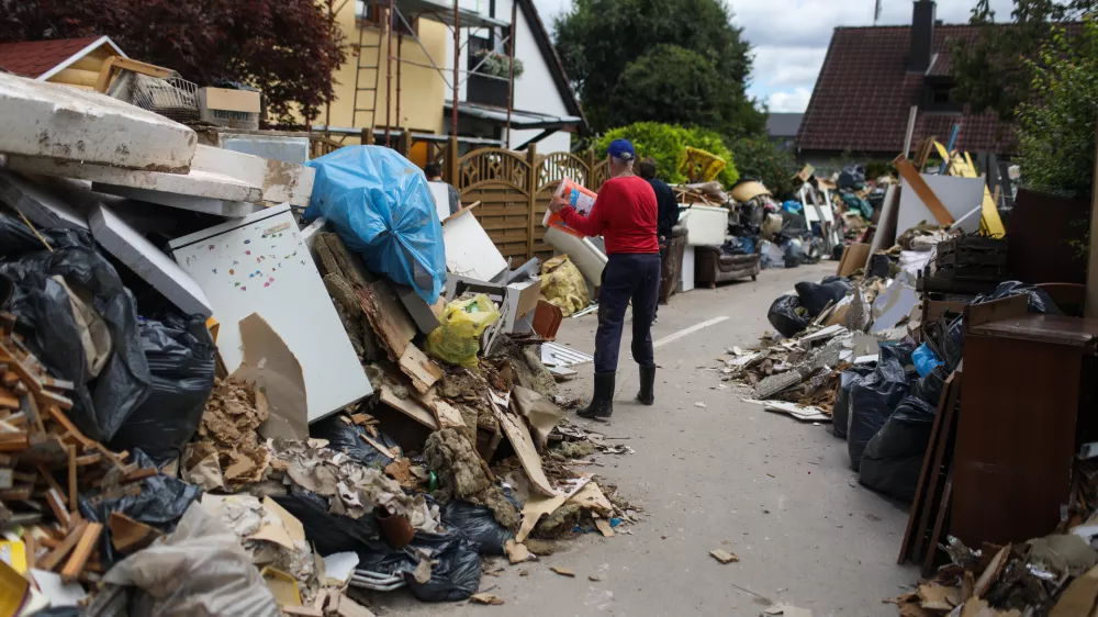 - 10.08.2023 &ndash; Sneberje - Snebersko nabrežje -Najhuj&scaron;a naravna ujma v zgodovini Slovenije - prizadeti dve tretjini države - ujma - poplave &ndash; zemeljski plazovi &ndash; neurja - //FOTO: Bojan Velikonja