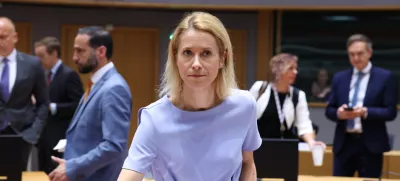 FILED - 22 June 2025, Belgium, Brussels: High Representative of the EU for Foreign Affairs and Security Policy Kaja Kallas attends the EU Foreign Affairs Council. Photo: Alexandros MICHAILIDIS/European Council/dpa - ATTENTION: editorial use only and only if the credit mentioned above is referenced in full