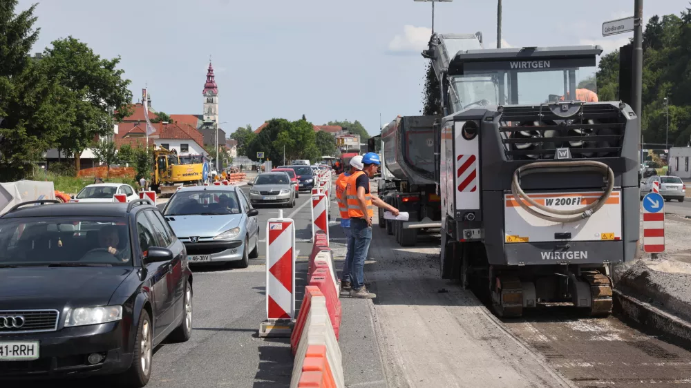 - 02.06.2025 - prenova Celov&scaron;ke ceste//FOTO: Jaka Gasar
