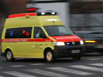 re&scaron;evalno vozilo, urgentno vozilo, re&scaron;ilec, KC, \ FOTO: Matej Pov&scaron;eOPOMBA: ZA OBJAVO V ČASOPISU DNEVNIK