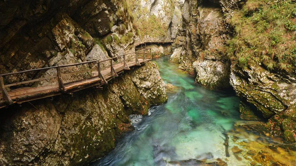 blejski vintgar, soteska