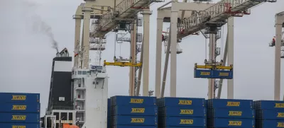  06.01.2023 - Luka Koper, d.d., pristaniški in logistični sistem - mednarodno tovorno pristanišče //FOTO: Luka Cjuha