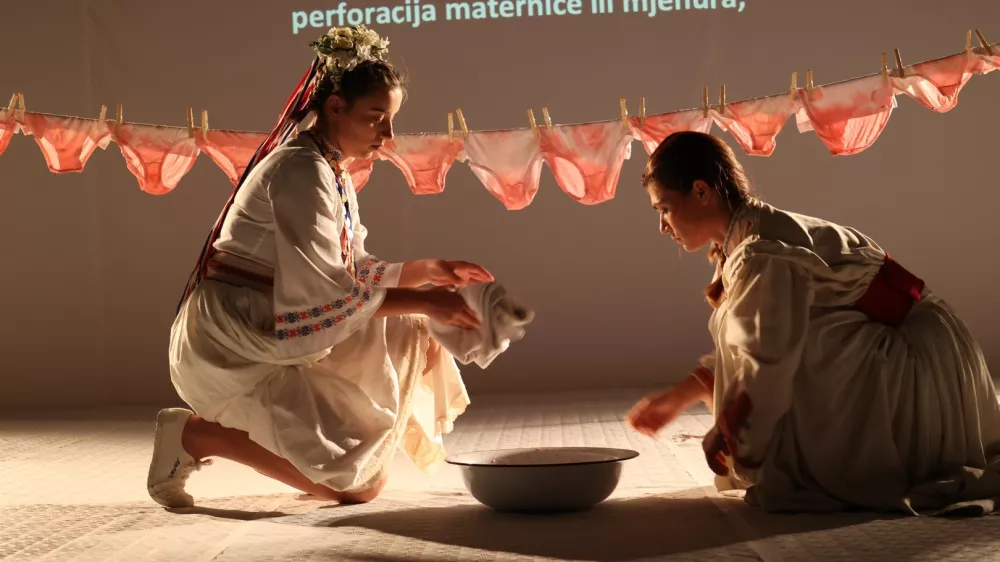 predstava Punce, kolektiv Igralke, 2023