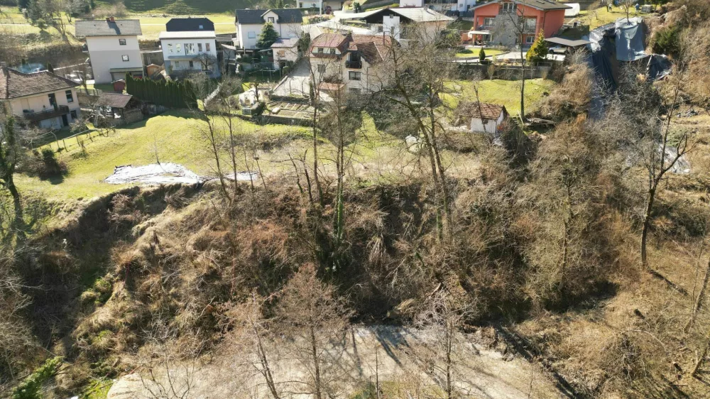 Začenjajo sanacijo največjega plazu, projekt vreden več kot 13 milijonov