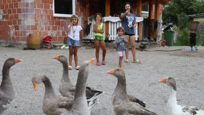 PREGLED LETA - Romska problematika - Otavice//FOTO: Jaka GasarOPOMBA: ZA OBJEKTIV