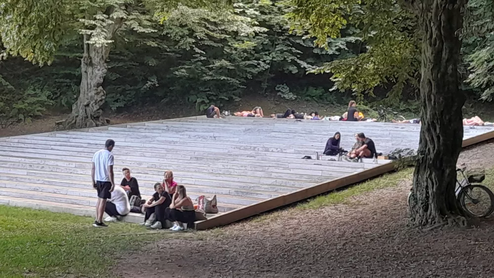 Plečnikov avditorij v Tivoliju: Prostor za vse, od koncertov, joge do druženj