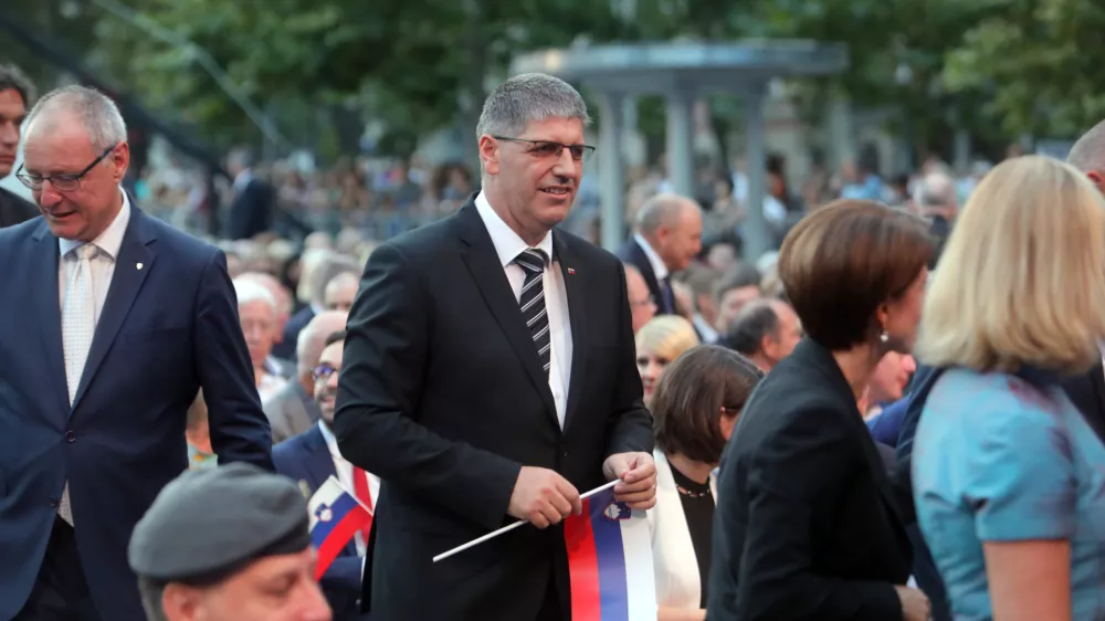 minister za notranje zadeve Bo&scaron;tjan Pokljukar- - 24.06.2019 - Državna proslava ob 28. obletnici samostojne Slovenije - Dan državnosti//FOTO: Jaka Gasar