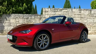 Mazda MX-5 G132 exclusive-line: Ko frizer pred vožnjo ni zaželen