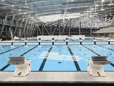 Notranja bazena gresta na redni letni servis