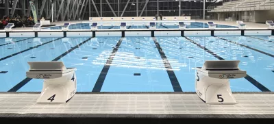 Notranja bazena gresta na redni letni servis