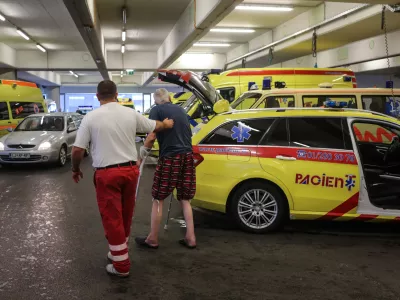 - 10.08.2016 - Interna klinika UKC v Ljubljani - internistična prva pomoč   //FOTO: Luka Cjuha.