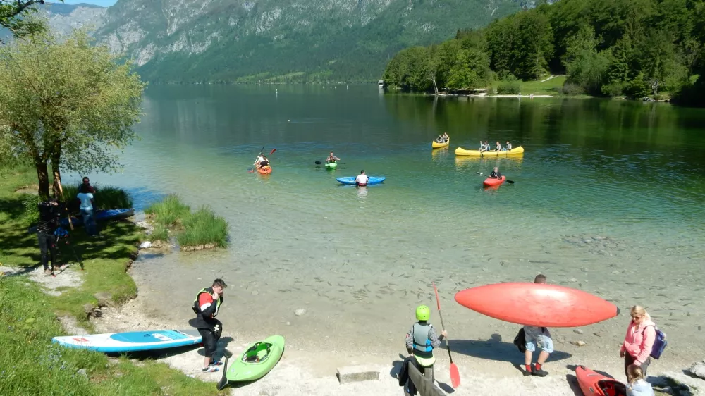 Majski protest proti bohinjskemu plovbnemu režimu, Bohinj, Bohinjsko jezero