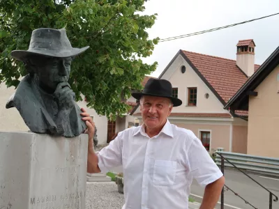 Jo&scaron;ko Meden, zbiratelj zapu&scaron;čine Maksima Gasparija, Sel&scaron;ček / Foto: Nata&scaron;a Bucik Ozebek