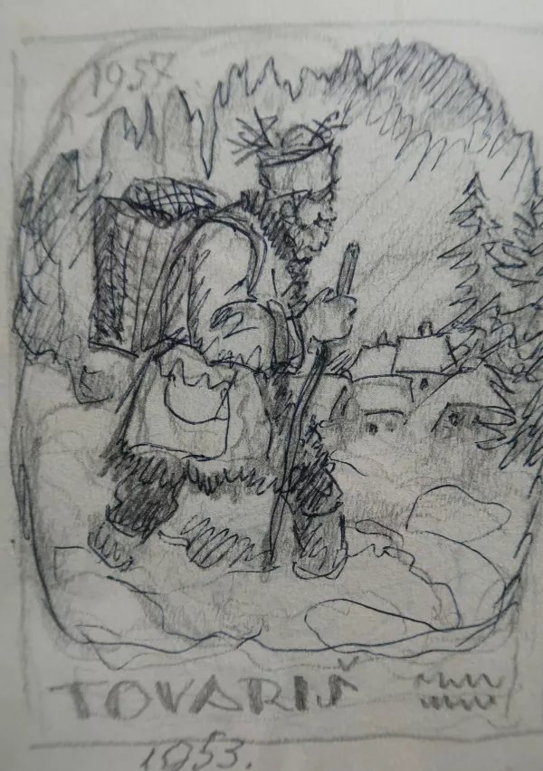 Jo&scaron;ko Meden, zbiratelj zapu&scaron;čine Maksima Gasparija, Sel&scaron;ček / Foto: Nata&scaron;a Bucik Ozebek