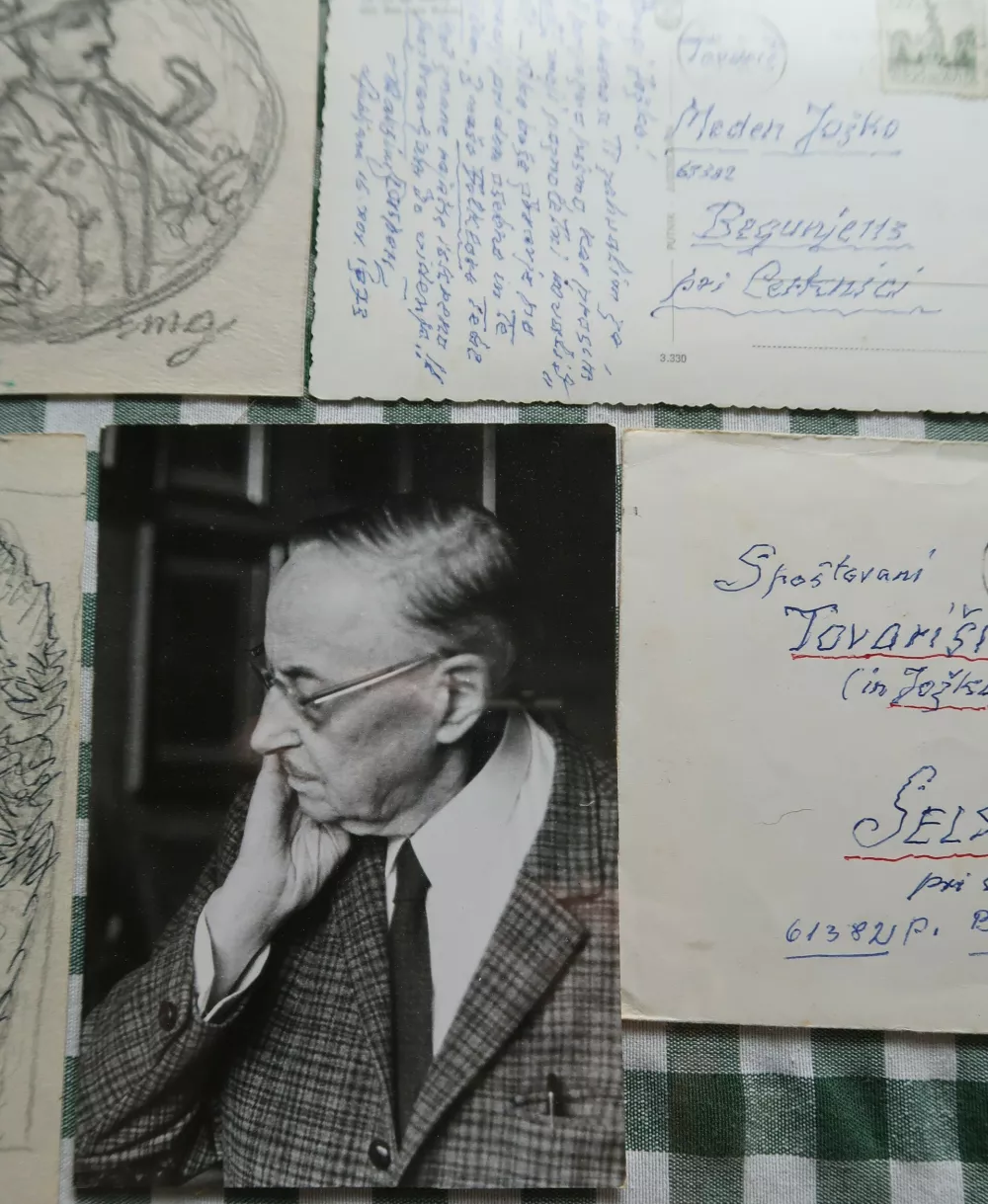 Jo&scaron;ko Meden, zbiratelj zapu&scaron;čine Maksima Gasparija, Sel&scaron;ček / Foto: Nata&scaron;a Bucik Ozebek