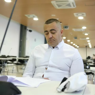 Boban Stojanović, obtožen trgovine z drogo (tudi z Dinom Muzaferovićem)