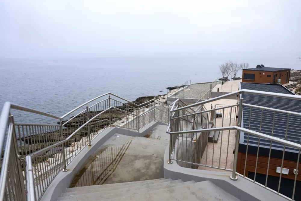 - 25.01.2025 - Protest slovenskih in hrva&scaron;kih vikenda&scaron;ev v Umagu - črnogradnja, Savudrija//FOTO: Jaka Gasar