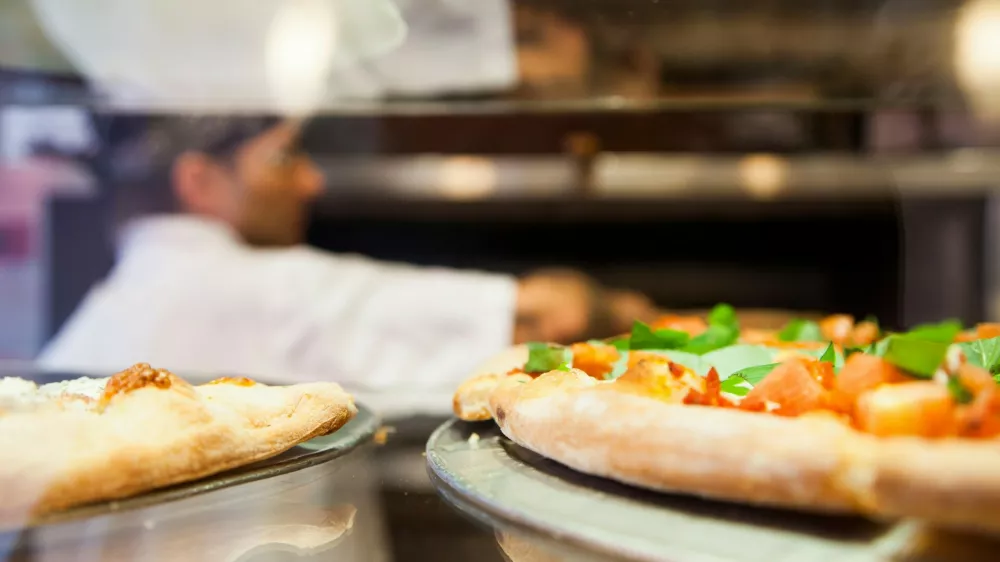 Pizza place chef,Image: 328845188, License: Royalty-free, Restrictions:, Model Release: yes