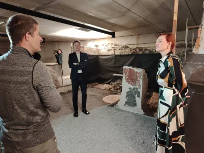 Celjski Pompeji bodo dostopni vsem: &raquo;Gre za izjemno odkritje rimske vile s freskami&laquo;