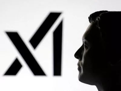 FILE PHOTO: A 3D-printed miniature model of Elon Musk and the xAI logo are seen in this illustration taken January 23, 2025. REUTERS/Dado Ruvic/Illustration/File Photo
