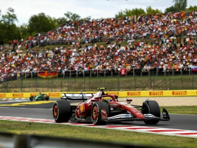 #44 Lewis Hamilton (GBR, Scuderia Ferrari HP), F1 Grand Prix of Hungary at Hungaroring on August 3, 2025 in Budapest, Hungary. (Photo by HOCH ZWEI) Photo by: HOCH ZWEI/picture-alliance/dpa/AP Images