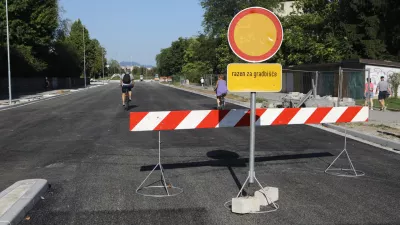 26.08.2025 - Gradbi&scaron;če Linhartova cesta in rondo ŽaleFoto: Luka Cjuha