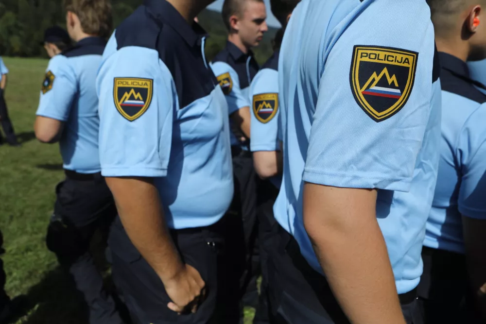 28.8.2025 - Policija - policijski kamp za srednje&scaron;olceFoto: Luka Cjuha