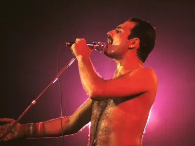 Na koncertu v Londonu leta 1984 / Foto: Profimedia