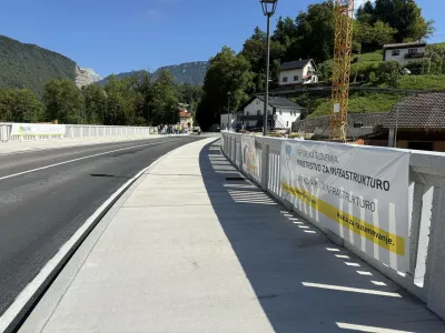 Most Zgornje Stranje Stahovica v občini Kamnik