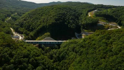 viadukt Glin&scaron;čica na trasi drugi tir