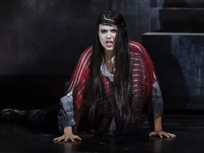 Sopranistka Mojca Bitenc Križaj v vlogi Manon Lescaut v produkciji SNG Opera in balet Ljubljana F Darja &Scaron;travs Tisu