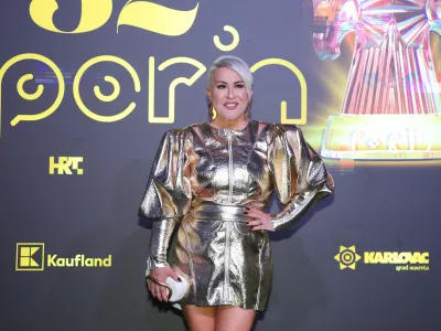 28.03.2025., Karlovac - U Karlovackoj dvorani Mladost odrzava 32. dodjela glazbenih nagrada Porin. Ova prestizna manifestacija simbolicno ce se odrzati u 32 kategorije. Photo: Sanjin Strukic/PIXSELL