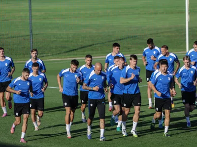 Benjamin &Scaron;e&scaron;ko- 01.09.2025 - nogomet - trening slovenske nogometne reprezentance, Brdo pri Kranju//FOTO: Jaka Gasar