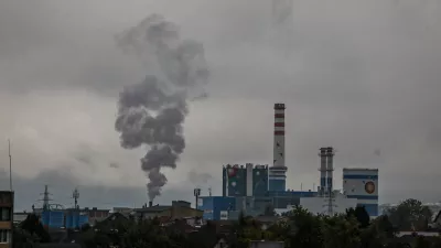18.10.2024 - Termoelektrarna Toplarna Ljubljana Moste, TE-TOL - Dim - kvaliteta zraka - izpusti CO2FOTO: Luka Cjuha
