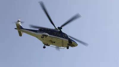 28.8.2025 - Policija - Policijski helikopter -  policijski kamp za srednješolceFoto: Luka Cjuha