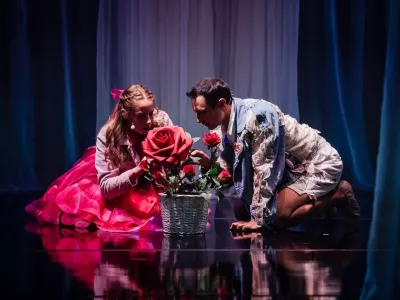 Snežna kraljica, predstava, Lutkovno gledali&scaron;če Ljubljana 2025