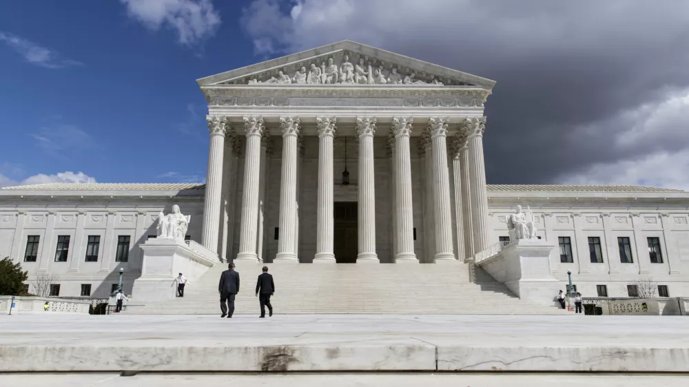 FILE - The Supreme Court Building is seen in Washington on March 28, 2017. (AP Photo/J. Scott Applewhite, File)