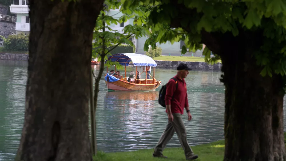 Bled - Blejsko jezero - pletna//FOTO: Luka Cjuha