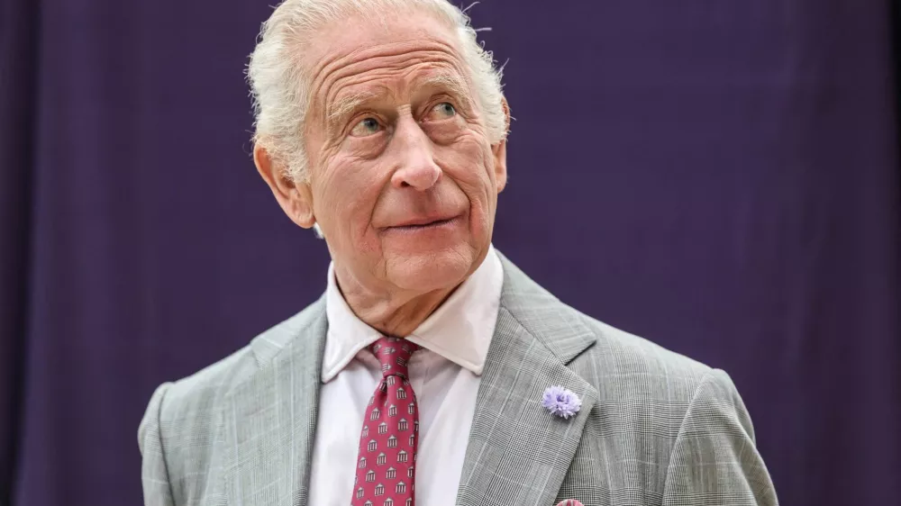 Britain's King Charles III arrives to officially open the Midland Metropolitan University Hospital (MMUH), in Smethwick, Britain September 3, 2025. Richard Pohle/Pool via REUTERS