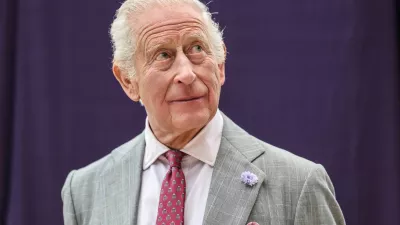 Britain's King Charles III arrives to officially open the Midland Metropolitan University Hospital (MMUH), in Smethwick, Britain September 3, 2025. Richard Pohle/Pool via REUTERS