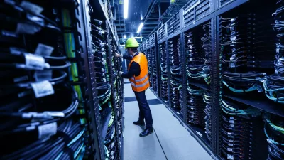 Superračunalnik Jupiter se nahaja v raziskovalnem sredi&scaron;ču J&uuml;lich, po povr&scaron;ini pa zavzema skoraj celotno nogometno igri&scaron;če. Foto: DPA