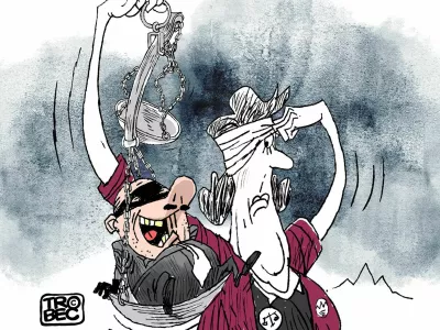 Ilustracija Jože Trobec / Foto: Ilustracija Jože Trobec